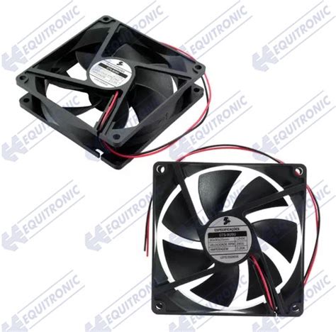 Ventilador X X Mm Vdc Hs S Rolam Fig Equitronic