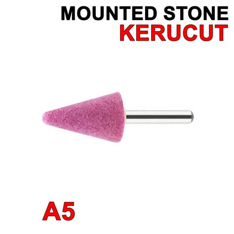 Jual Mounted Stone 19 X 6 Mm A5 Tangkai Kerucut Batu Mata Tuner Gerinda