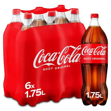 Soda Coca Cola Le Pack De Bouteilles D L Prix Carrefour