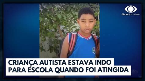 Criança autista morre baleada no Rio de Janeiro Jornal da Noite YouTube