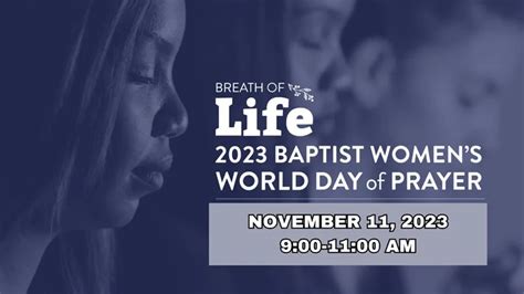 Baptist Women S World Day Of Prayer Mid South Baptist