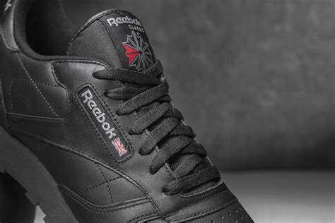 Reebok Classic Leather Buty Damskie Czarne