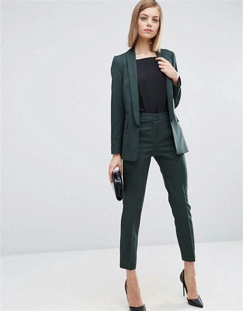 ASOS Premium Tailored Suit In Forest Green ASOS Professional