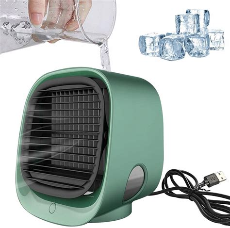 PRZENOŚNY KLIMATYZATOR AIR MINI COOLER LED USB 5V 10994904572