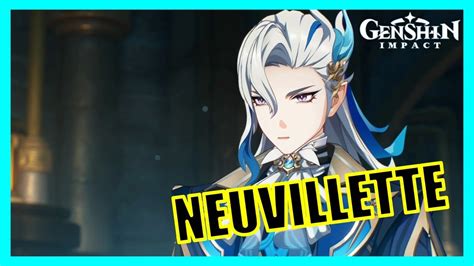 Neuvillette Overturns The Primordial Waters Cutscene Genshin Impact