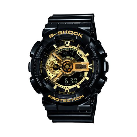 Montre Casio G Shock Homme Cadran Noir Ga 110gb 1aer Mes Bijouxfr