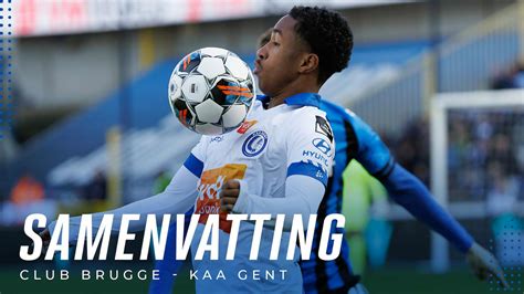 Estatísticas De K.a.a. Gent X Club Brugge - 🎬 SAMENVATTING : Club Brugge - KAA Gent | KAA Gent Website