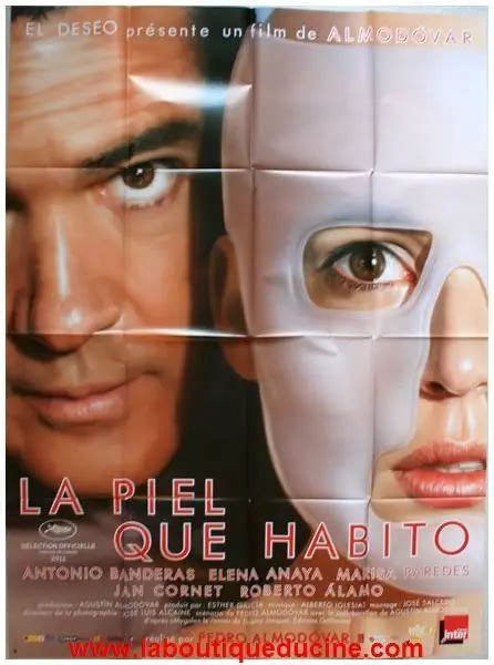 La Piel Que Habito Affiche Cinéma Movie Poster Pedro Almodovar Antonio