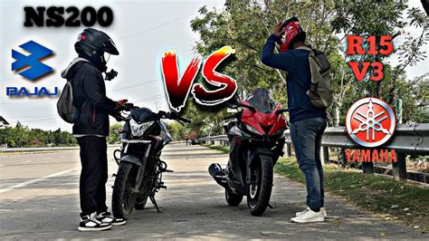 Dominar 400 Vs R15 V3 Vs Ns 200 Socha Nhi Tha Ye Hoga