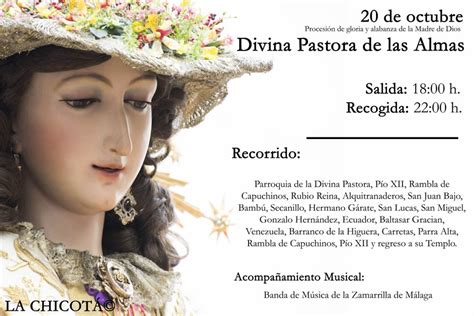 Horario e Itinerario de la Procesión Divina Pastora de Motril este