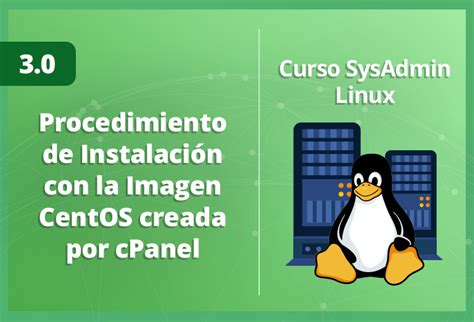 Instalaci N Con La Imagen Centos Creada Por Cpanel Para Linux