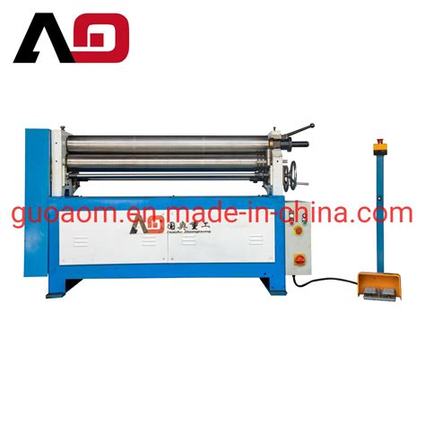 Hydraulic 3 Rollers Sheet Metal Roller Hydraulic CNC Sheet Metal Roller