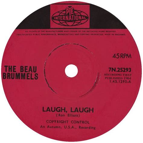 The Beau Brummels – Laugh, Laugh (1964, Solid centre, Vinyl) - Discogs