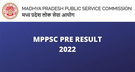 Mppsc Pre Result Sse Prelims Answer Key Cut Off Marks