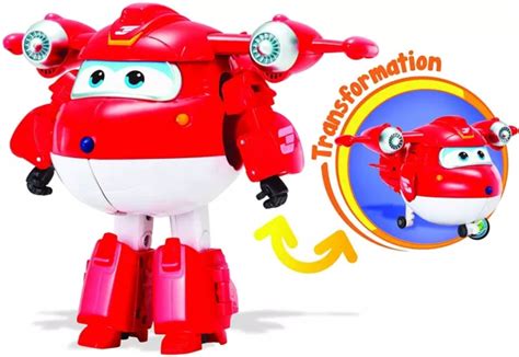 Super Wings Transforming Jett Supercharge Avion Robot Transformable