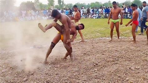 Ranjha Pehalwan Pahorr Vs Ramzan Pehalwan Multani Mela Dangal Youtube