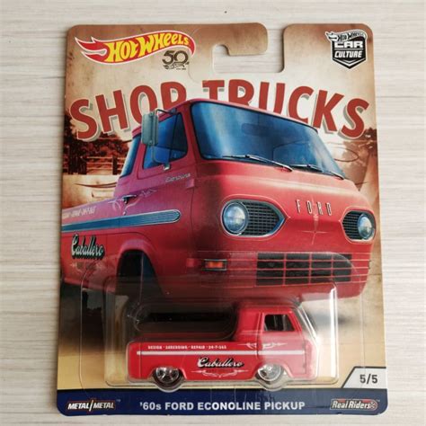Jual Hot Wheels S Ford Econoline Pickup Shopee Indonesia