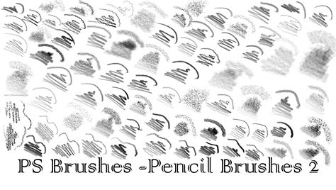 Pencil Scribble 2 | Brushes Paint Shop | 123Freebrushes