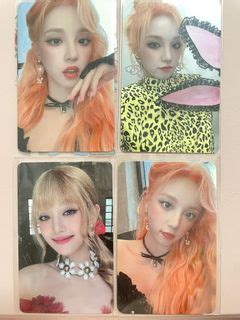 Wtt Gidle I Feel Poca Album Pc Photocard Jewel Case Photo Book Minnie