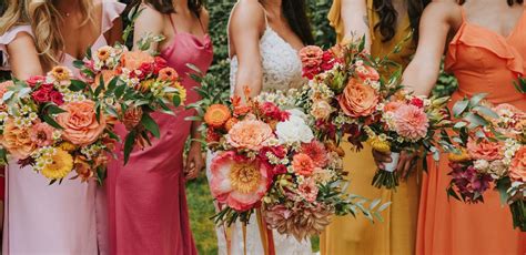 Bold and Beautiful: Exploring Vibrant Wedding Flower Color Schemes ...