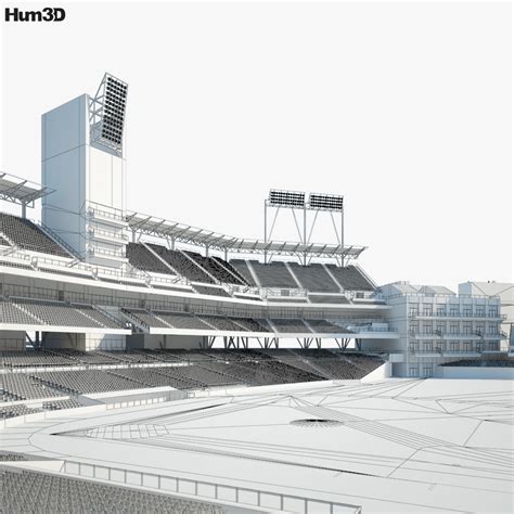 Petco Park 3d Model Architecture On Hum3d