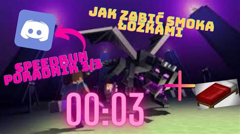 Jak Zabi Smoka Kami Jak Speedrunowa W Minecraft End Youtube