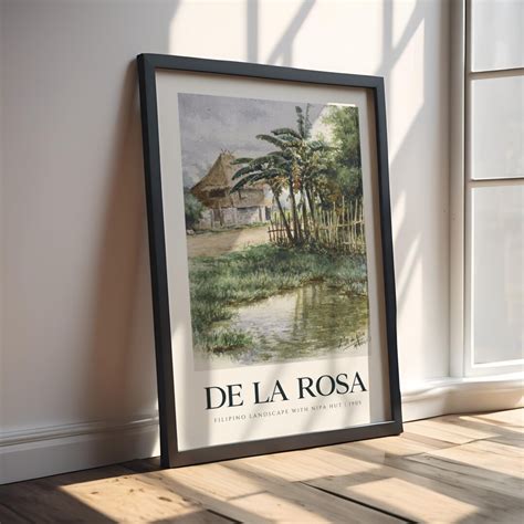 vintage filipino art filipino design nipa hut pinoy pride pinoy gift