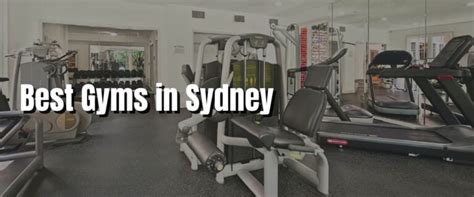 Best Gyms In Sydney My Healthy Balance