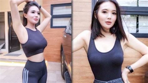 Pakai Crop Top Super Seksi Bagian Tubuh Wika Salim Yang Ini Bikin