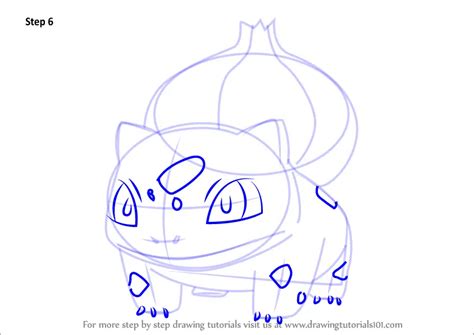 How To Draw Bulbasaur From Pokemon Go Pokemon Go Step By Step