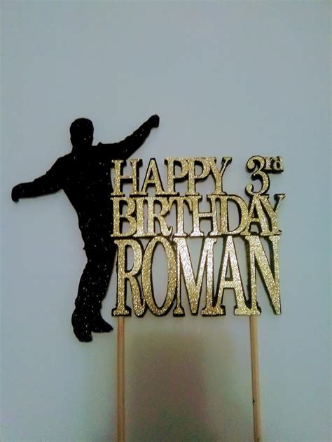 Bruno Mars Happy Birthday Cake Topper Bruno Mars Party | Etsy