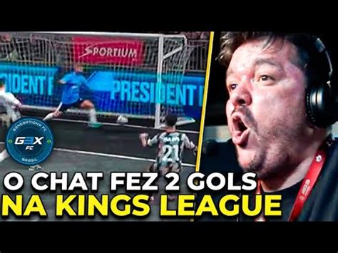 O JOGADOR DO CHAT FEZ 2 GOLS NA ESTREIA DO G3X FC NA KINGS LEAGUE