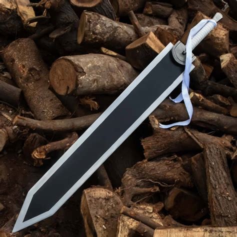 Berserk Guts Dragon Slayer Sword Black Dual Finish - SwordsKingdom