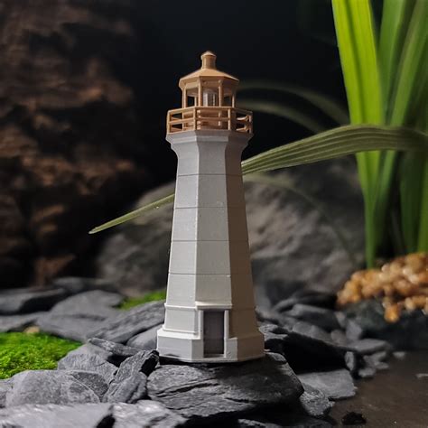 Mini Lighthouse Statue Terrarium Decor