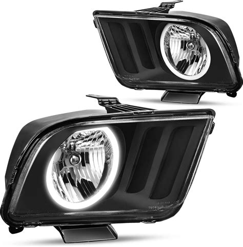 Dwvo Headlight Aseembly Compatible With Ford Mustang