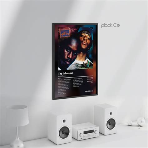 Mobb Deep the Infamous Custom Album Poster Oldschool Hip Hop Mobb Deep Print Custom Album Cover ...