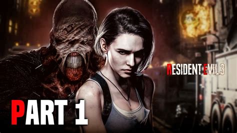 RESIDENT EVIL 3 REMAKE Walkthrough Gameplay Part 1 RE3 NEMESIS Low