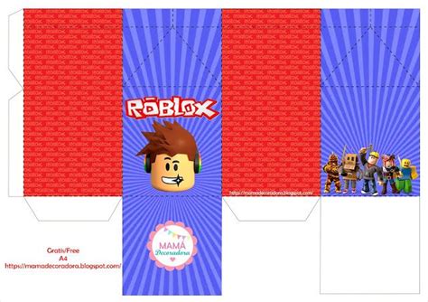 Mamá Decoradora Kit imprimible Roblox Gratis 7th birthday party