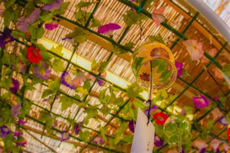 Summer Of Wind Chimes Japanese Culture Stock Image Image Of Goods