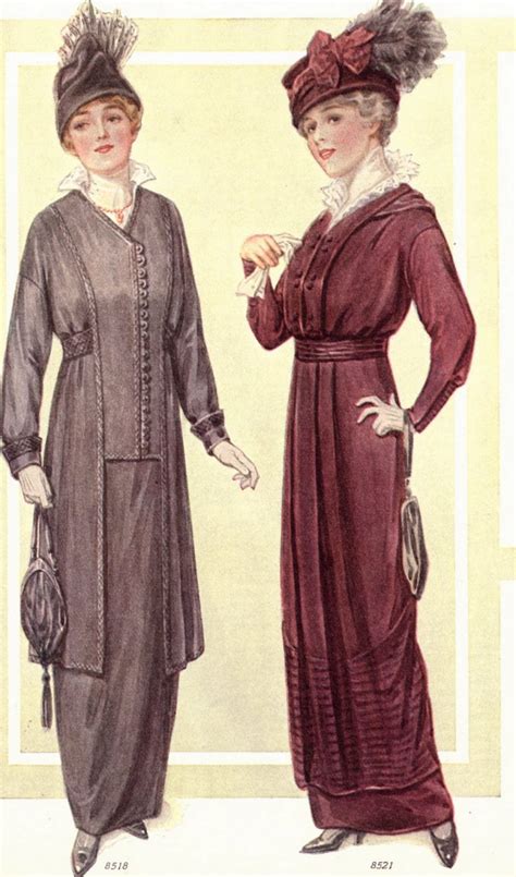 Fashion From 1914 12 Vintage Dresses And Frocks That The Most Stylish