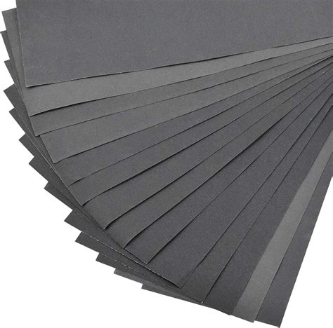 Papier De Verre Papier Abrasif Carrosserie Feuilles Abrasives Papier