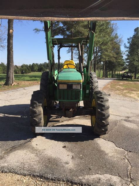 John Deere 5400 4x4 540 John Deere Loader Tractor 68hp