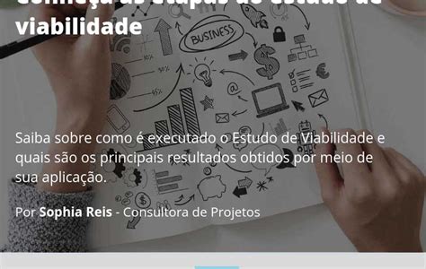 Conheça as etapas do estudo de viabilidade PUC Consultoria Jr