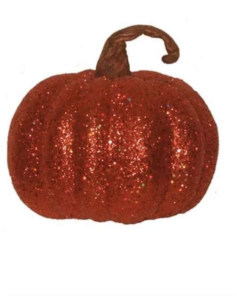 Sparkling Glitter Pumpkins for Festive Decor