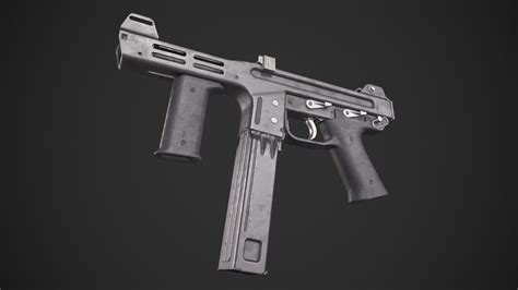 3D model Spectre M4 SMG VR / AR / low-poly | CGTrader