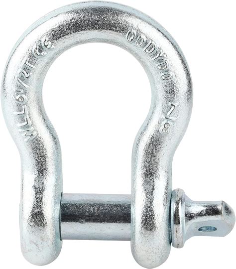 Bow Shackle Marine Shackle Excellent Resistance Strong Pulling Force