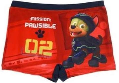 Zwembroek Paw Patrol Rood Maat 98 Bol