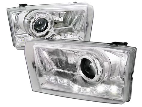 Spec D Chrome Halo Projector Headlights Lhp F Rs Realtruck