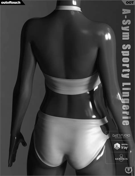 A Sym Sporty Lingerie For Genesis 8 Female S Daz 3D