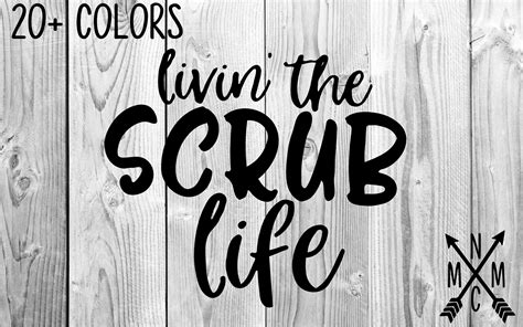 Scrub Life Surgical Tech Vinyl Sticker Decal Sticker Car Truck Etsy